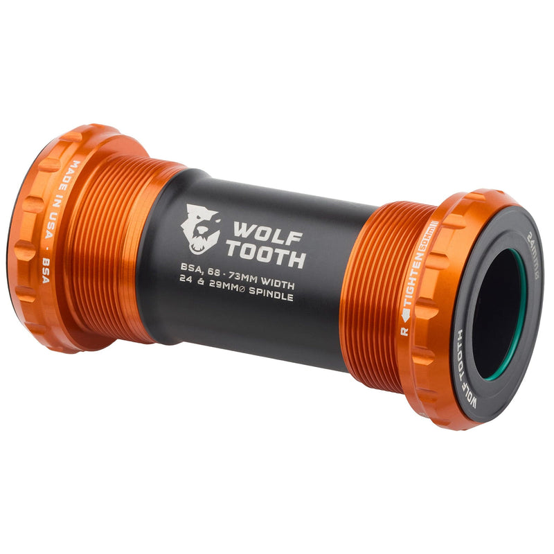 Load image into Gallery viewer, Wolf Tooth BSA Bottom Bracket 29mm Gold