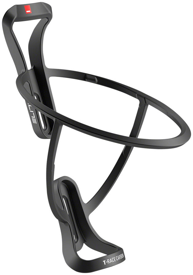 Load image into Gallery viewer, Pack of 2 Elite SRL T-Race Carbon Water Bottle Cage - Black