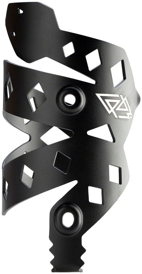 Load image into Gallery viewer, PDW Rattlesnek Kej Water Bottle Cage - Black, Left Opening