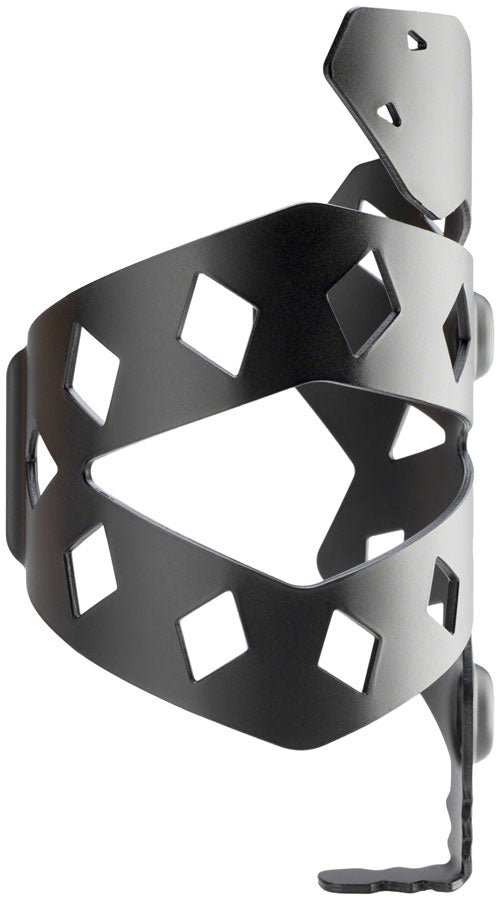 Load image into Gallery viewer, PDW Rattlesnek Kej Water Bottle Cage - Black, Left Opening