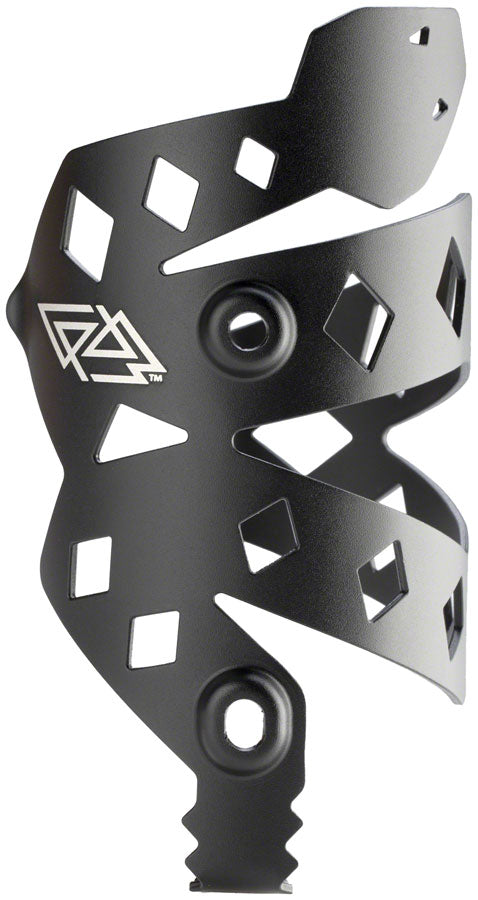 Load image into Gallery viewer, Portland Design Works Rattlesnake Cage Side Load Right Black Alloy Braze-on