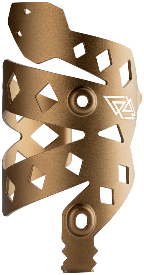 Load image into Gallery viewer, PDW Rattlesnek Kej Water Bottle Cage - Desert Gold, Left Opening