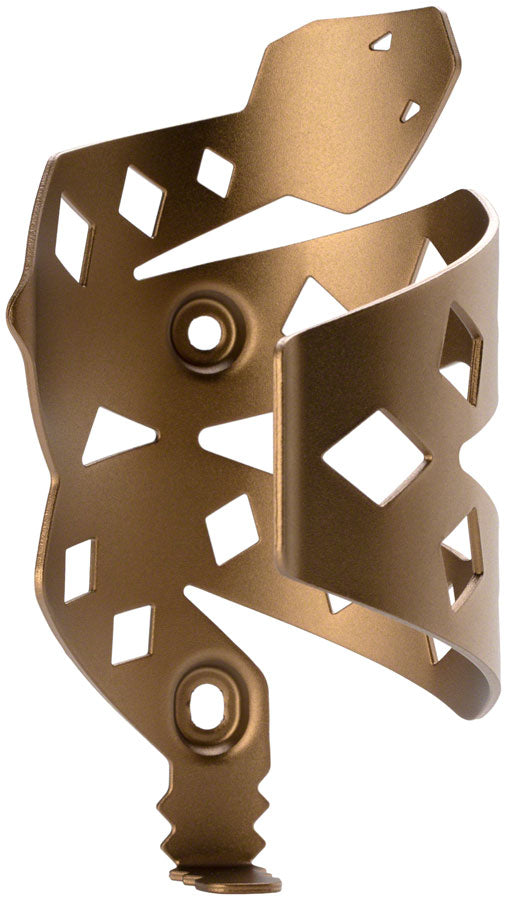Load image into Gallery viewer, PDW Rattlesnek Kej Water Bottle Cage - Desert Gold, Left Opening