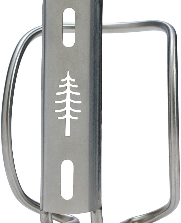 Load image into Gallery viewer, PDW ZigZag Water Bottle Cage - Silver