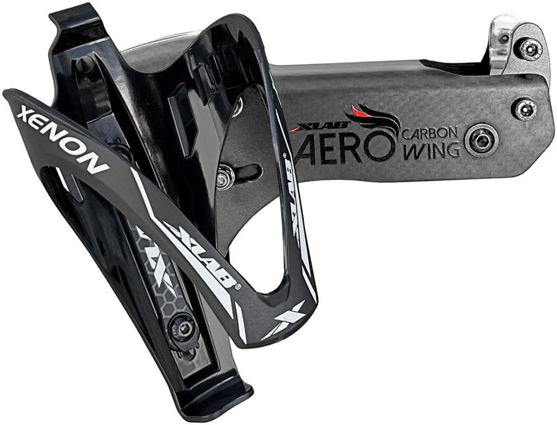 Load image into Gallery viewer, XLAB-Aero-Carbon-Wing-Water-Bottle-Cage-Hardware-WBCH0154