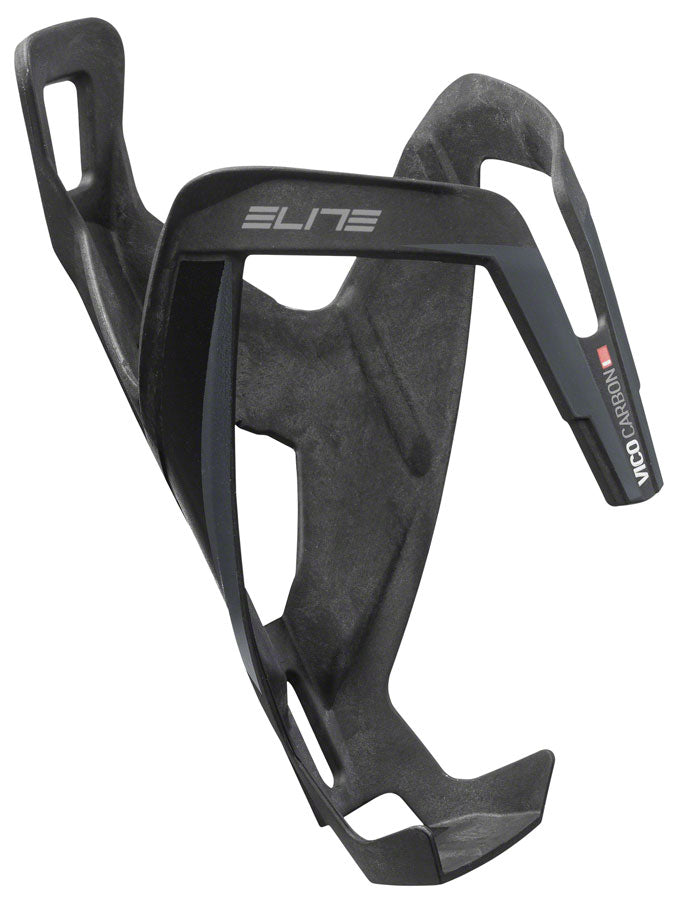 Load image into Gallery viewer, Pack of 2 Elite Vico Carbon Bottle Cage- Matte Black/Gray