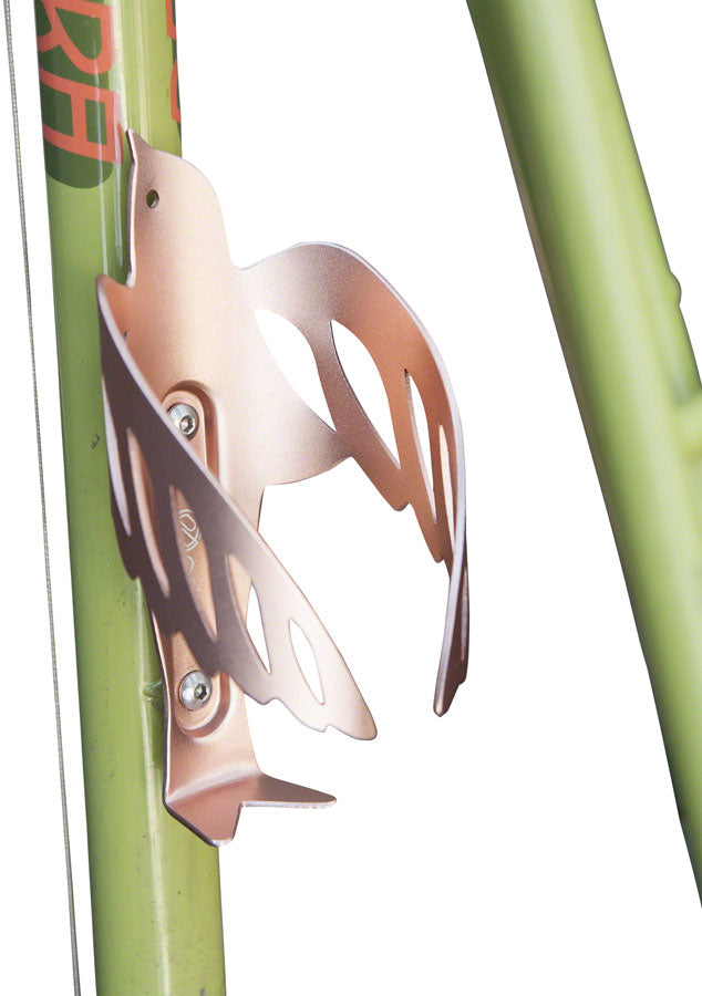Load image into Gallery viewer, Portland Design Works Sparrow Cage Water Bottle Cage: Copper