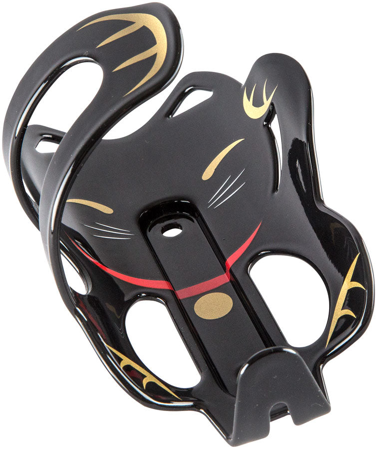 Load image into Gallery viewer, Portland Design Works Lucky Cat Cage Side Load Right Black Alloy Braze-on