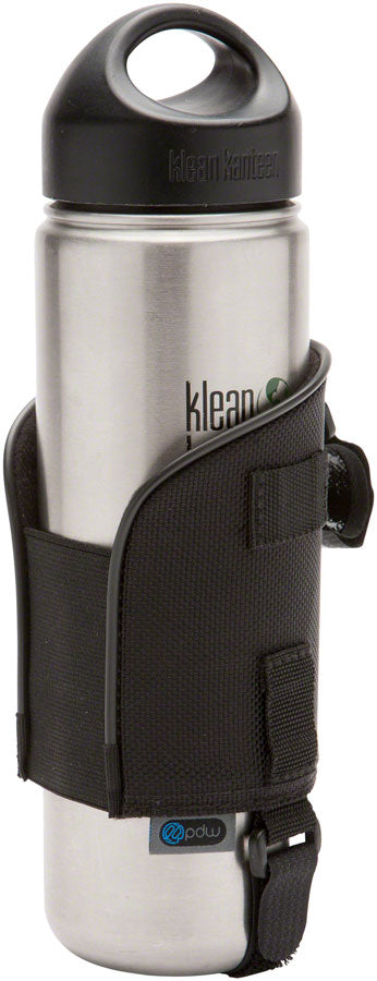 Load image into Gallery viewer, Portland Design Works Hot Take Drink Holder Beverage Holder Black Velcro Strap
