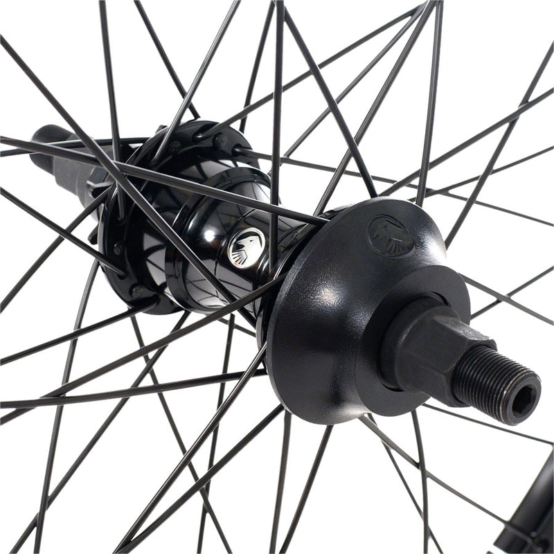 Load image into Gallery viewer, The Shadow Conspiracy 20in FT B/O 14x100mm Symbol Hub Rim Brake RHD Black 36H