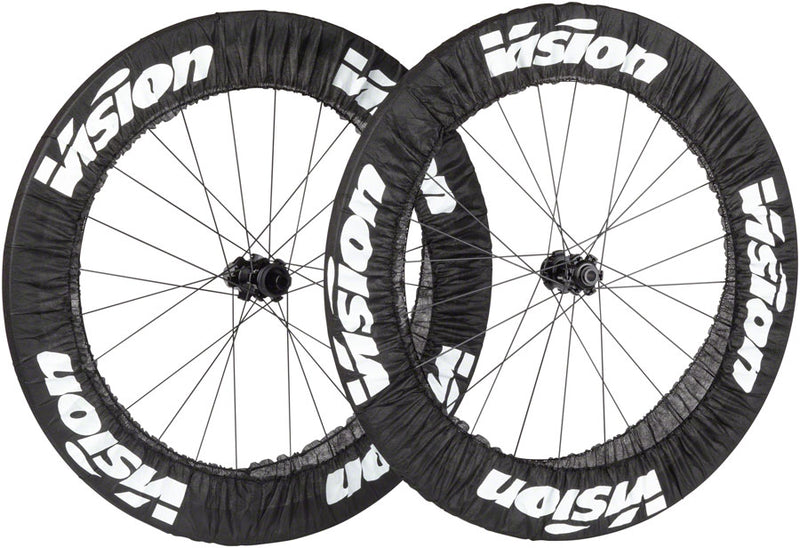 Load image into Gallery viewer, Vision SC40 Wheelset - 700, QR/15 x 100/130mm, Center-Lock, HG 11, Black