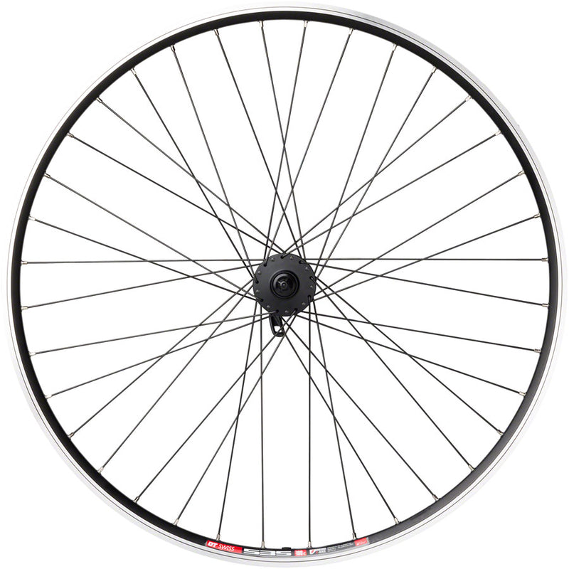 Load image into Gallery viewer, Quality Wheels TK540/Deore Front Wheel 700c QRx100mm 6-Bolt Rim Brake Clincher