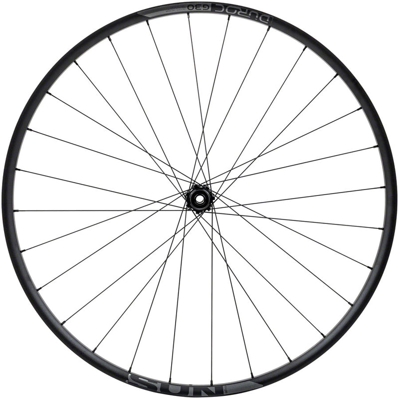 Load image into Gallery viewer, Sun Ringle Duroc G30 Expert Front Wheel 700c 12/15x100mm SRX Center Lock Black