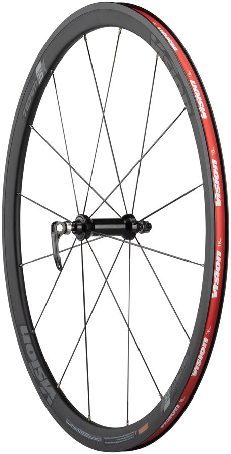 Load image into Gallery viewer, Vision Team 35 Alloy Wheelset 700c QRx100/130mm Rim Brake HG 11 Black Clincher