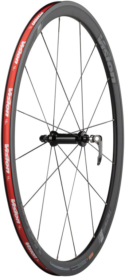 Load image into Gallery viewer, Vision Team 35 Alloy Wheelset 700c QRx100/130mm Rim Brake HG 11 Black Clincher