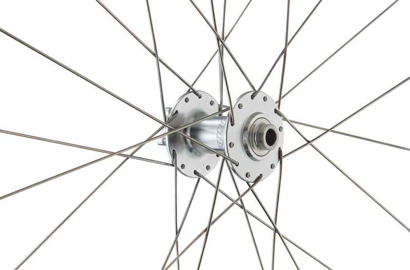 Load image into Gallery viewer, Ritchey Classic Zeta Wheelset - 700c, 12 x 100mm, 12 x 142mm, 6-Bolt, HG11 Road, Silver