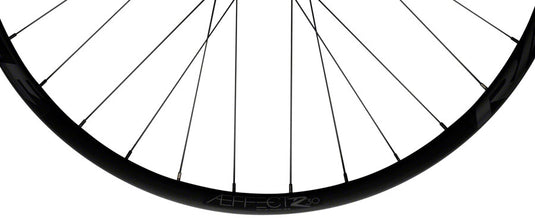 RaceFace Aeffect R 29in Front Wheel 15x110mm 28H 6-Bolt Disc Black Road Bike