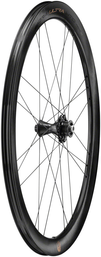 Load image into Gallery viewer, Campagnolo BORA Ultra WTO 45 Front Wheel 700c 12x100mm Center Lock Carbon Gray