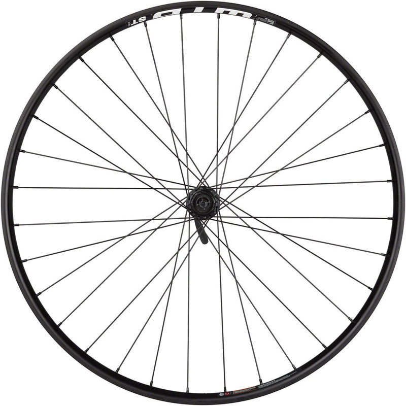 Load image into Gallery viewer, Quality Wheels Shimano QC300 / WTB ST i30 Rear Wheel - 29", QR x 135mm, Center-Lock, HG 11 MTN, Black, 32H