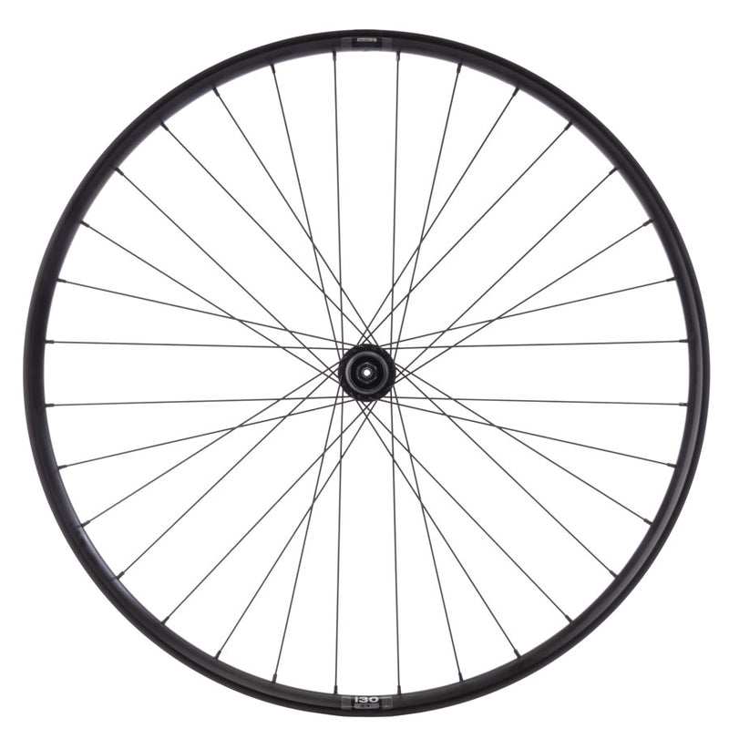 Load image into Gallery viewer, Quality Wheels Shimano QC300 / WTB ST i30 Rear Wheel - 29", QR x 135mm, Center-Lock, HG 11 MTN, Black, 32H