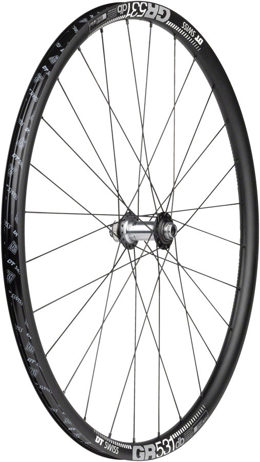 Load image into Gallery viewer, Quality Wheels Shimano Ultegra/DT GR531 Front Wheel - 700c, 12 x 100mm, Center-Lock, Black, 32H