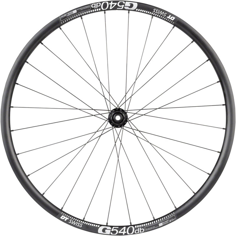Load image into Gallery viewer, Quality Wheels Tiagra/G540 Rear Wheel - 700c, 12 x 142mm, Center-Lock, HG 11 MTN, Black, 28H