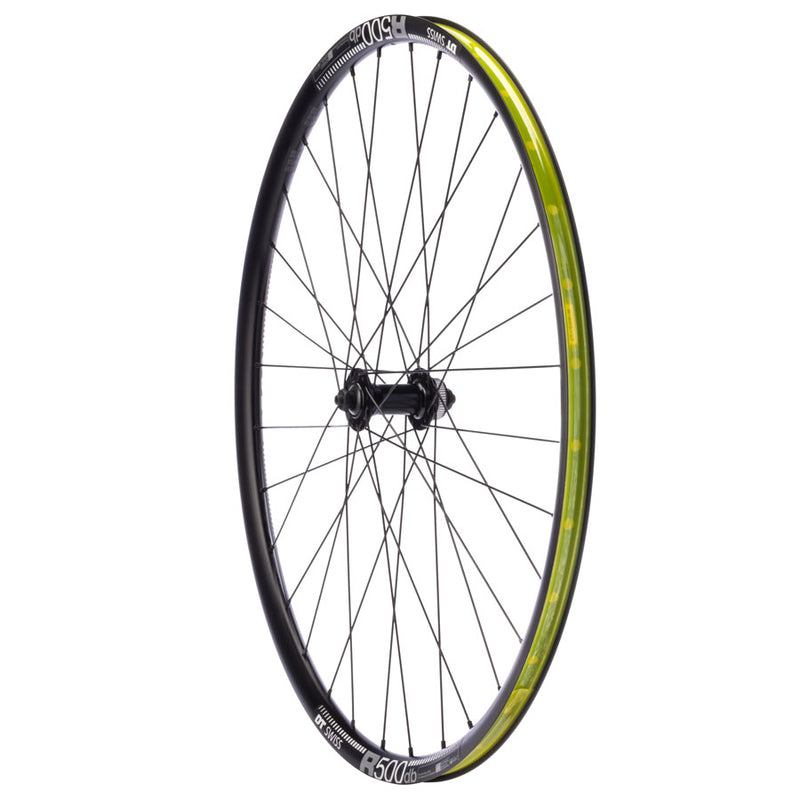 Load image into Gallery viewer, Quality Wheels Shimano / DT R500 Disc Wheelset - 700, QR x 100/135mm, Center-Lock, HG 11 MTN, Black, 32H