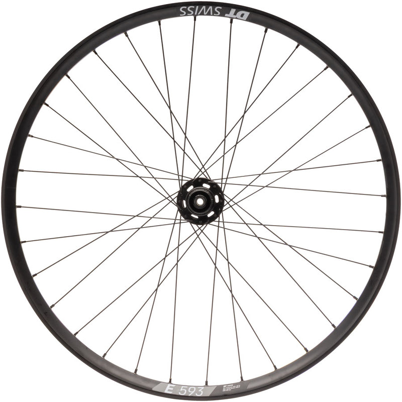 Load image into Gallery viewer, Quality Wheels Bear Pawls / DT Swiss E593 Rear Wheel - 26", 10 x 135mm Bolt-On, 6-Bolt, 13T Single-Speed, Black, 32H