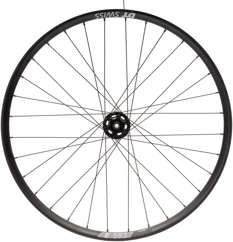 Load image into Gallery viewer, Quality Wheels Bear Pawls / DT Swiss E593 Rear Wheel - 26", 10 x 135mm Bolt-On, 6-Bolt, 13T Single-Speed, Black, 32H