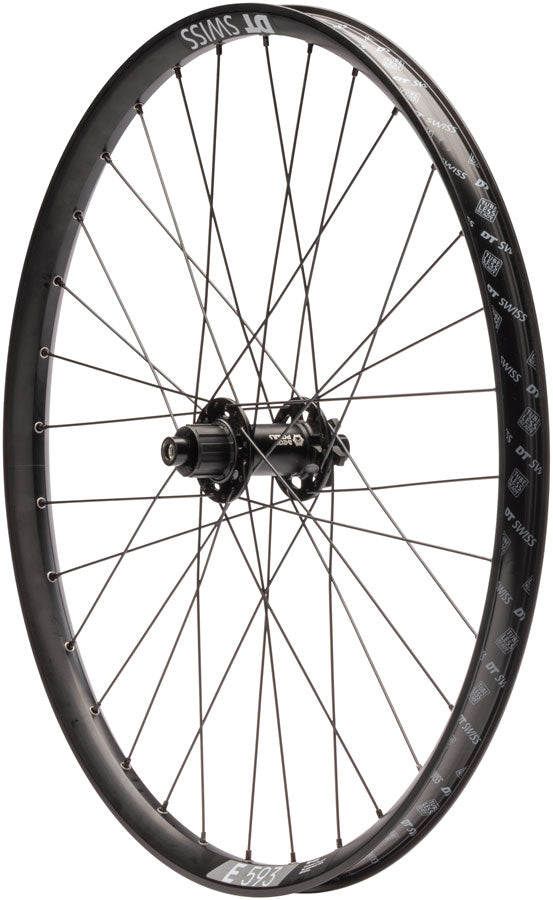 Load image into Gallery viewer, Quality-Wheels-Bear-Pawls-DT-Swiss-E593-Rear-Wheel-Rear-Wheel-26-in-Tubeless-Ready-Clincher-RRWH3500-Bicycle-Rear-Wheel