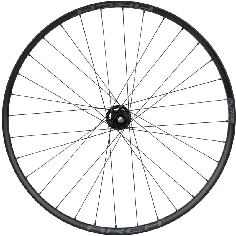 Load image into Gallery viewer, Quality Wheels DT 350 / Stans Arch S2 Front Wheel - 29", 15 x 110mm, 6-Bolt, Black, 32H