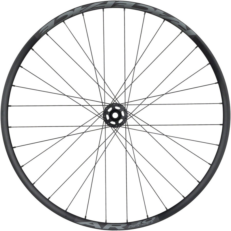 Load image into Gallery viewer, Quality Wheels Bear Pawls / RaceFace AR Front Wheel - 29", 15 x 110mm, 6-Bolt, Black, 32H