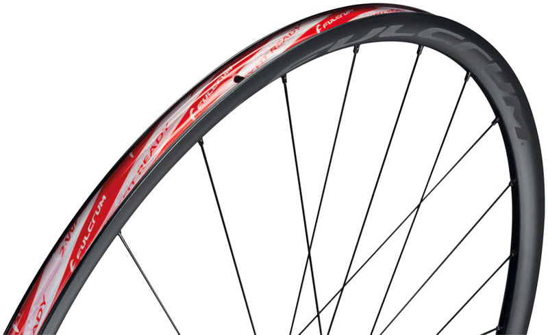 Load image into Gallery viewer, Fulcrum Racing 5 DB 700c Alloy Front Wheel 12x100mm Center Lock Brakes Black
