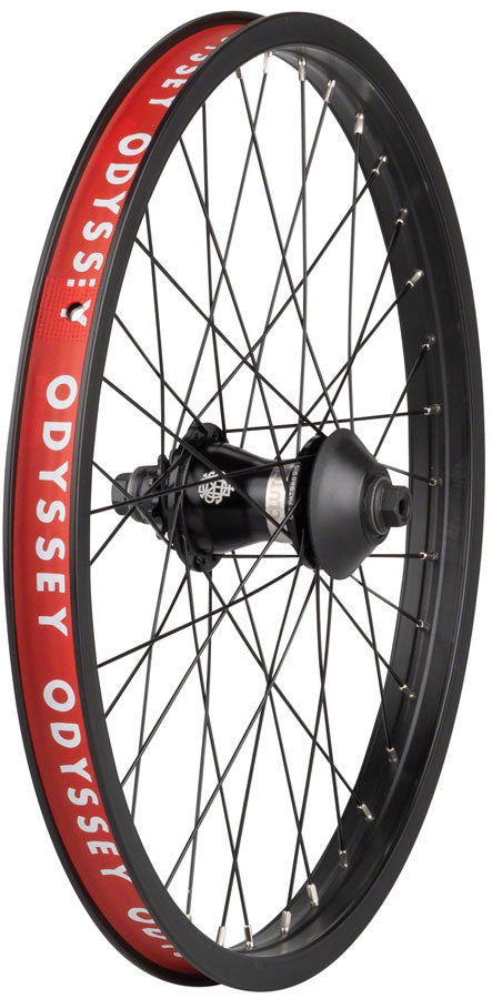 Load image into Gallery viewer, Odyssey Quadrant Rear Wheel 20in 14x110mm Rim Brake Clutch V2 RHD Clincher Blk