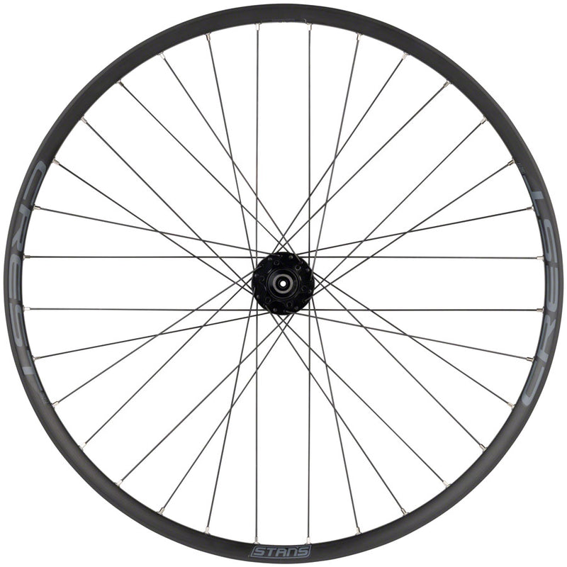 Load image into Gallery viewer, Stan's NoTubes Crest S2 Front Wheel 26in QRx100mm E-Sync 6-Bolt Black |XC MTB