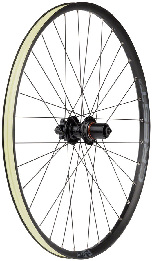 Load image into Gallery viewer, Stan&#39;s No Tubes Crest S2 Rear Wheel - 26&quot;, QR x 135mm, 6-Bolt, HG11
