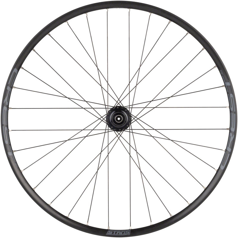 Load image into Gallery viewer, Stan's NoTubes Crest S2 Front Wheel 27.5in QRx100mm E-Sync 6-Bolt Black|XC MTB