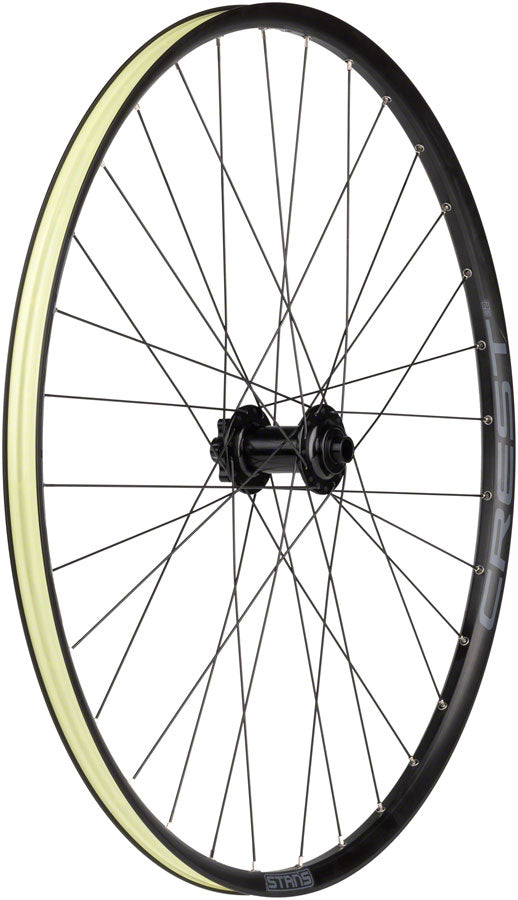Load image into Gallery viewer, Stan's NoTubes Crest S2 Front Wheel 29in 15x110mm E-Sync 6-Bolt Black XC MTB