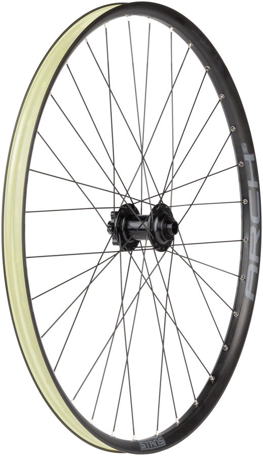 Load image into Gallery viewer, Stan's NoTubes Arch S2 Front Wheel 27.5in 15x100mm E-Sync 6-Bolt Black Trail