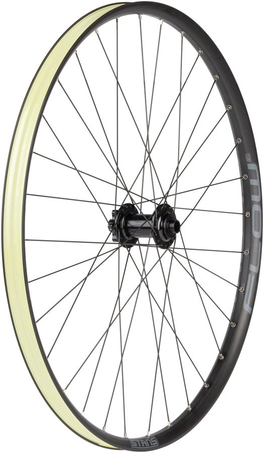 Load image into Gallery viewer, Stan's NoTubes Flow S2 Front Wheel 29in 15x110mm E-Sync Hub 6-Bolt Black MTB