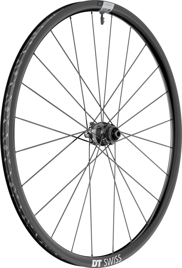 Load image into Gallery viewer, DT Swiss G 1800 Spline 25 Front Wheel - 700, 12 x 100mm, Center-Lock, Black, Dynamo Hub