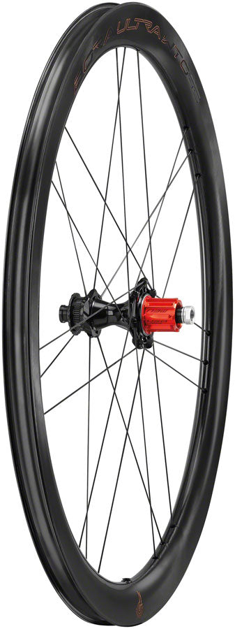 Load image into Gallery viewer, Campagnolo BORA Ultra WTO 45 C23 Rear Wheel - 700c, 12 x 142mm, Center-Lock, N3W, 2-Way Fit, Carbon
