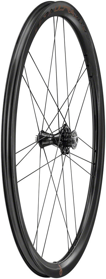 Load image into Gallery viewer, Campagnolo Bora Ultra WTO 35 C23 Front Wheel - 700c, 12 x 100mm, Center-Lock, 2-Way Fit, Carbon
