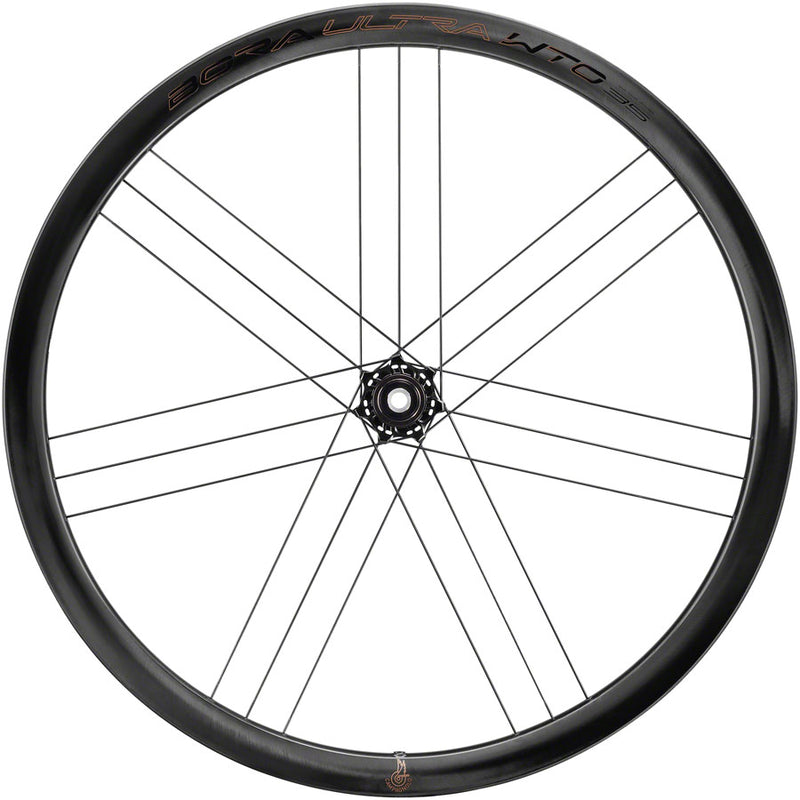 Load image into Gallery viewer, Campagnolo-BORA-Ultra-WTO-35-C23-Front-Wheel-Front-Wheel-700c-Tubeless-Ready-Clincher-FTWH1105-Bicycle-Front-Wheel