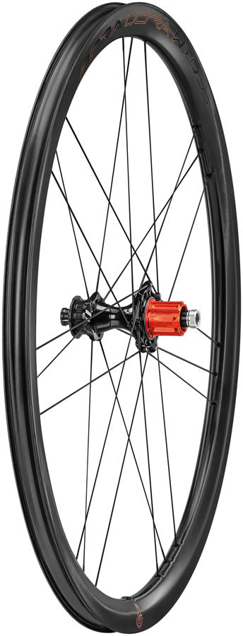 Load image into Gallery viewer, Campagnolo BORA Ultra WTO 35 C23 Rear Wheel - 700c, 12 x 142mm, Center-Lock, N3W, 2-Way Fit, Carbon