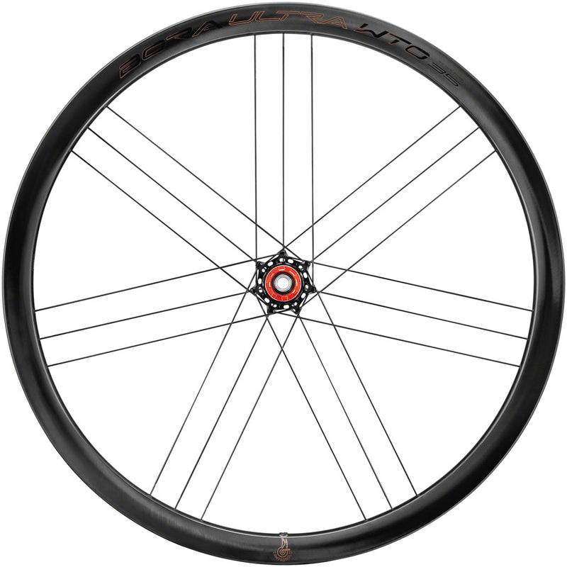 Load image into Gallery viewer, Campagnolo-BORA-Ultra-WTO-35-C23-Rear-Wheel-Rear-Wheel-700c-Tubeless-Ready-Clincher-RRWH2852-Bicycle-Rear-Wheel