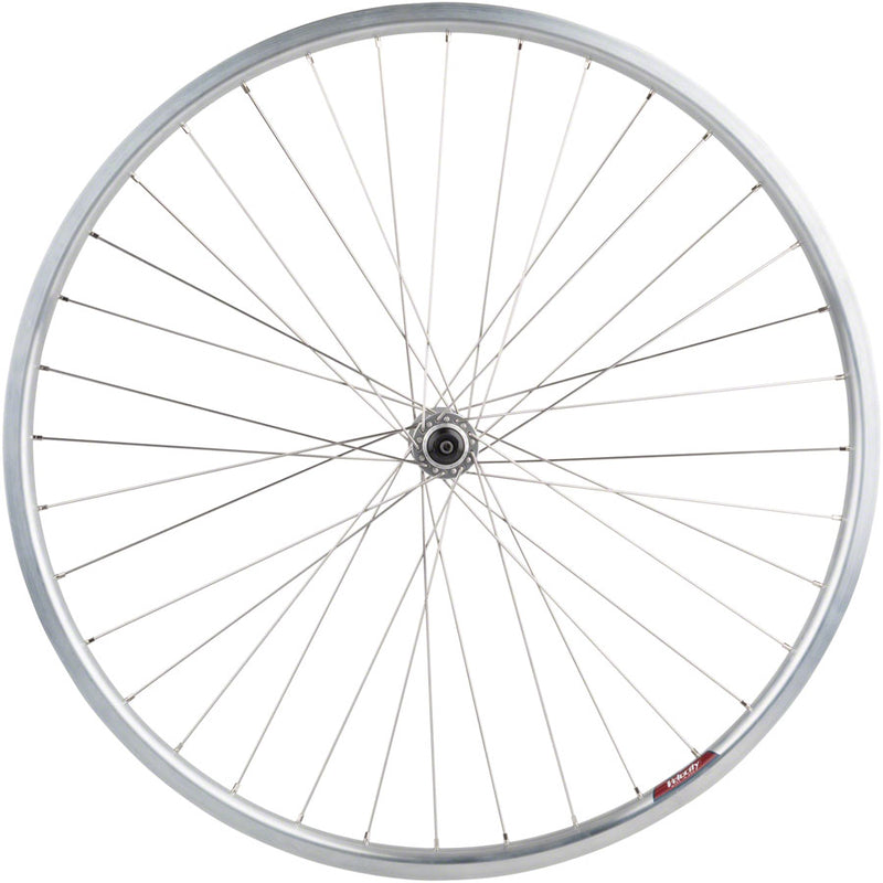 Load image into Gallery viewer, Quality Wheels 700c FT Value HD Series QRx100mm 36H Rim Brake Clincher Silver

