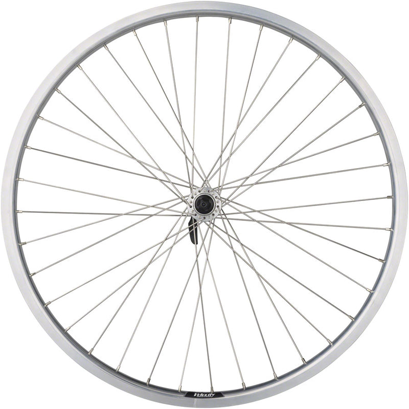 Load image into Gallery viewer, Quality Wheels 26in FT Value HD Series QRx100mm 36H Rim Brake Clincher Silver