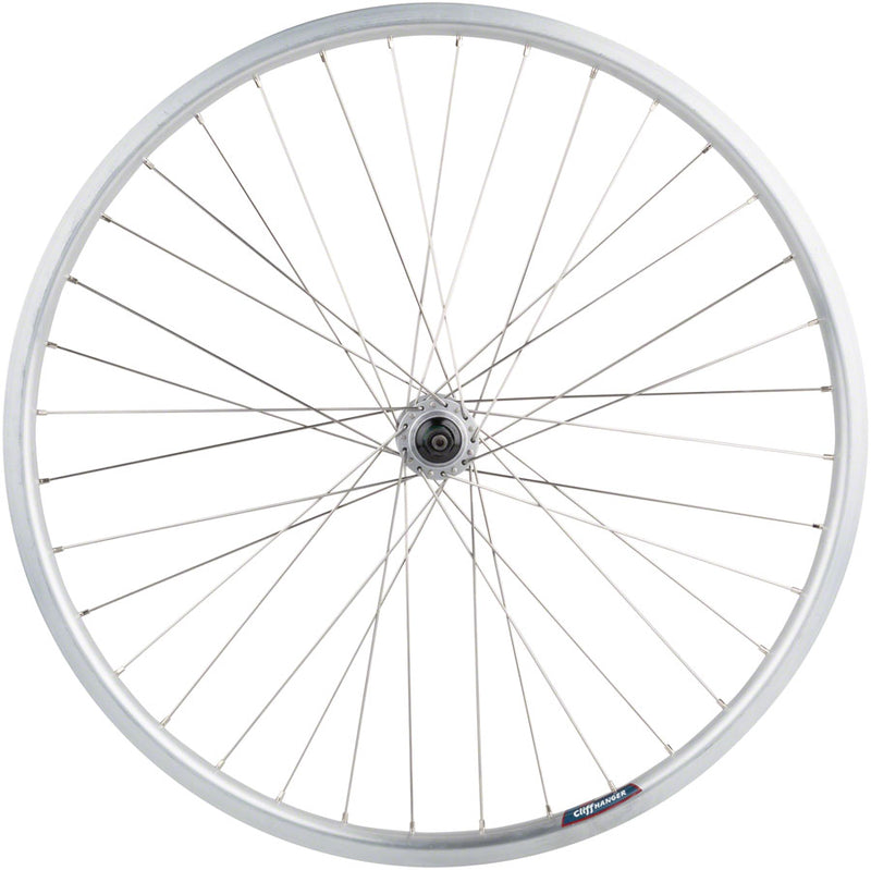 Load image into Gallery viewer, Quality Wheels Value HD Series Rear Wheel 26in QRx135mm Rim Brake HG 10 Silver