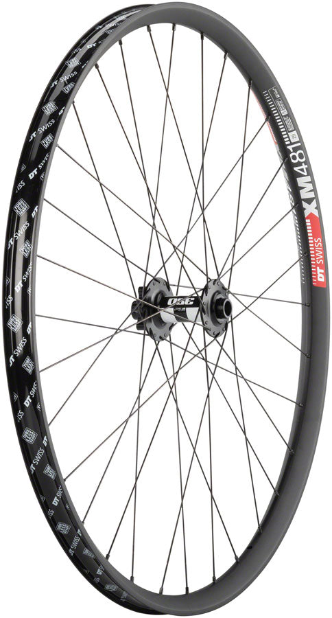 Load image into Gallery viewer, Quality Wheels DT 350/DT XM481 Front Wheel 29in 15x110mm Boost 6-Bolt Black